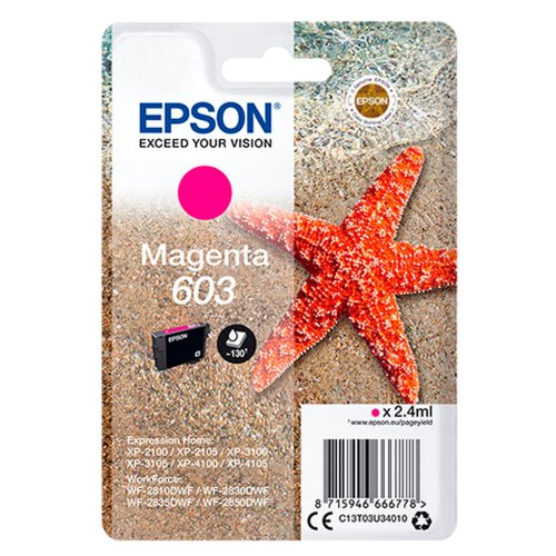 Epson 603 Magenta Bl�kpatron