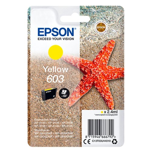 Epson 603 Yellow Bl�kpatron