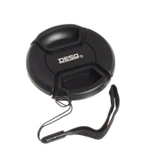 DESQ 49mm objektivd�ksel med snor