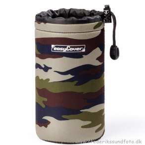 EasyCover Objektivtaske Large Camouflage 18cm