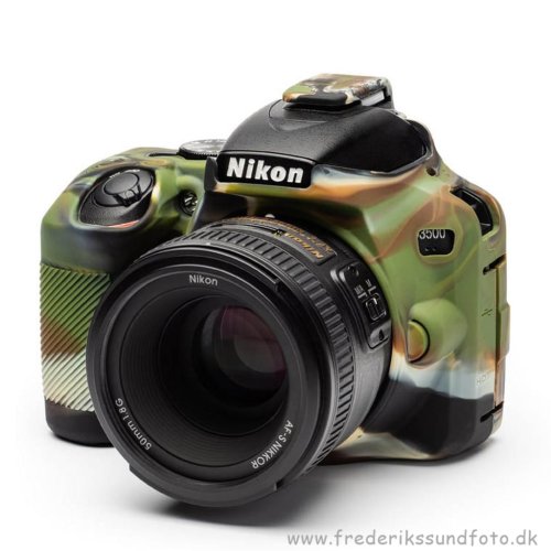 EasyCover CameraCase Camouflage t/Nikon D3500