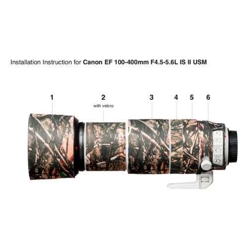 Easycover Forest Camouflage Canon EF 100-400mm