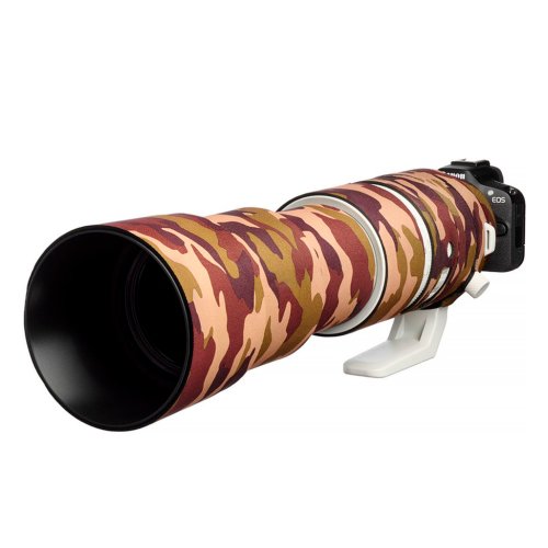 EasyCover Brown Camouflage Canon RF 200-800mm