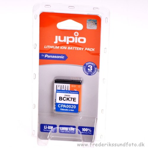 Jupio CPA0020 Panasonic DMW-BCK7E Batteri