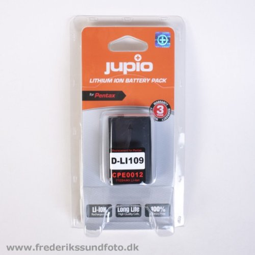 Jupio CPE0012 Pentax D-LI109 Batteri 1100mAh