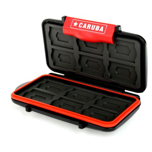 Caruba SD + Micro SD Memory Card Case
