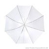Caruba Hvid 100cm Studio paraply