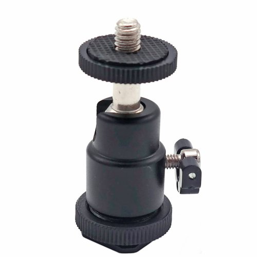 Caruba CBH-1S Mini kuglehoved 1/4"+ Hot shoe mount