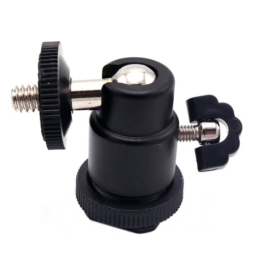 Caruba CBH-1S Mini kuglehoved 1/4"+ Hot shoe mount