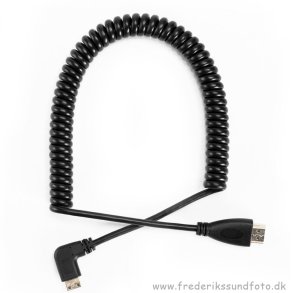 Caruba HDMI - Mini (Vinkel) HDMI Spiralkabel
