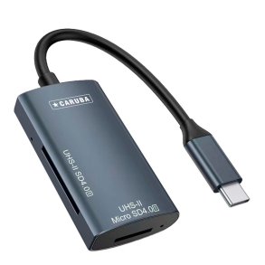 Caruba SD 4.0 UHS-II +Micro SD Kortl�ser til USB-C
