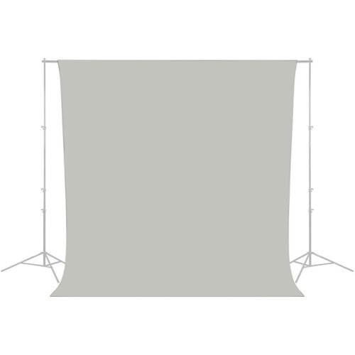 Caruba Gr� Rynkefri Baggrundsstof 2,6 x 3 meter
