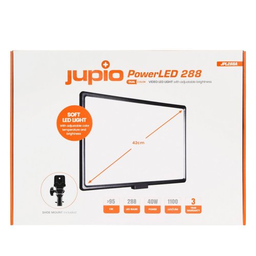 Jupio PowerLED 288 belysning