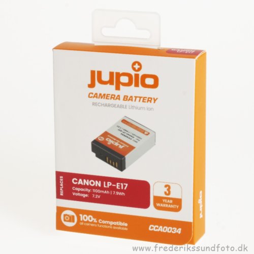 Jupio CCA0034 (Canon LP-E17) batteri 1100mAh