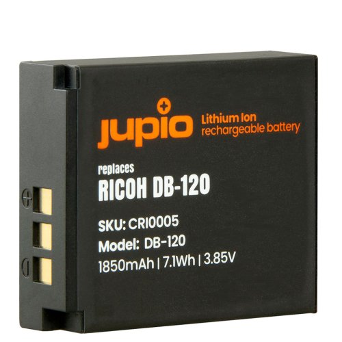 Jupio Batteri som Ricoh DB-120