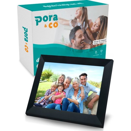 Pora & Co 15" Digital-billedramme m/Frameo app