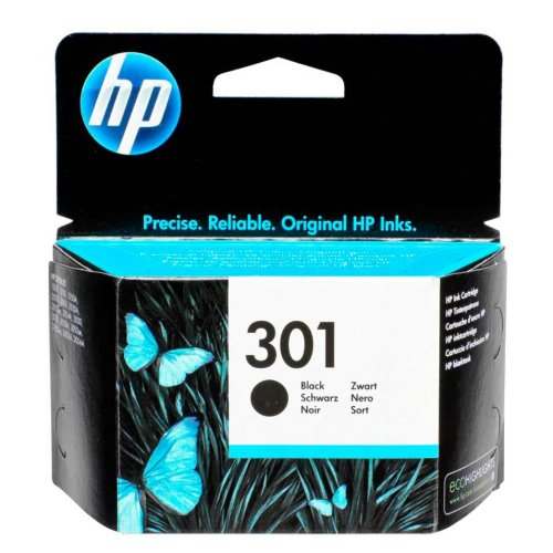 HP 301 Sort bl�kpatron