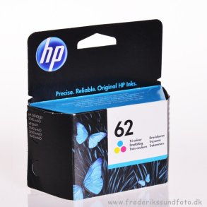 HP 62 bl�kpatron farve