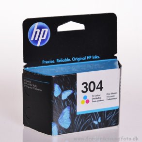 HP 304 farve bl�kpatron