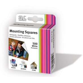 3L Mounting Squares limbrikker 500 stk.